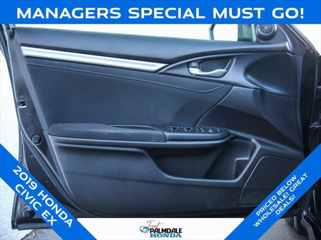 used 2019 Honda Civic car, priced at $16,991