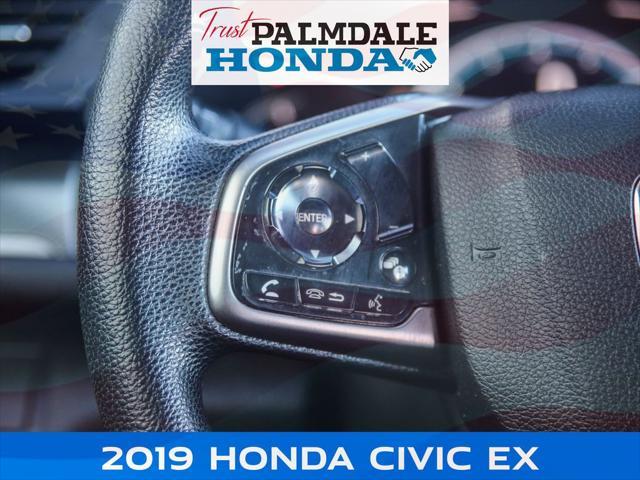 used 2019 Honda Civic car, priced at $18,795