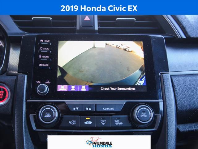 used 2019 Honda Civic car, priced at $20,123