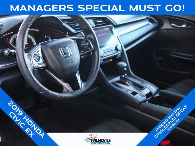 used 2019 Honda Civic car, priced at $16,991