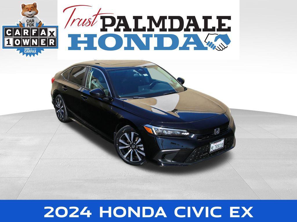 used 2024 Honda Civic car, priced at $23,891