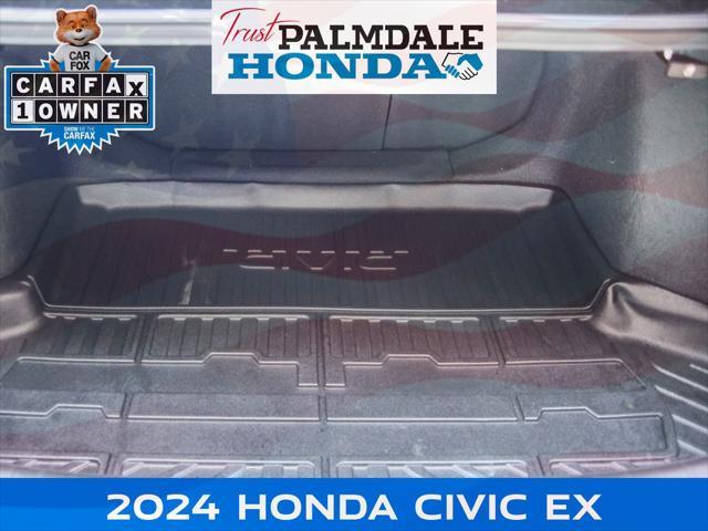 used 2024 Honda Civic car, priced at $27,291