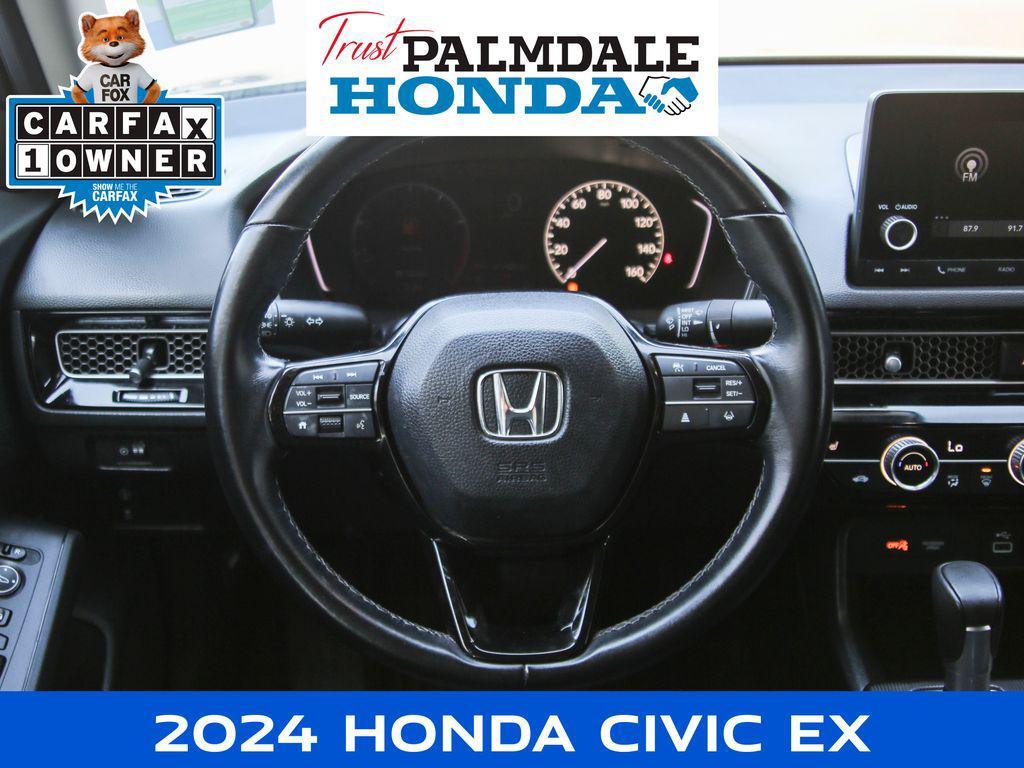 used 2024 Honda Civic car, priced at $24,287