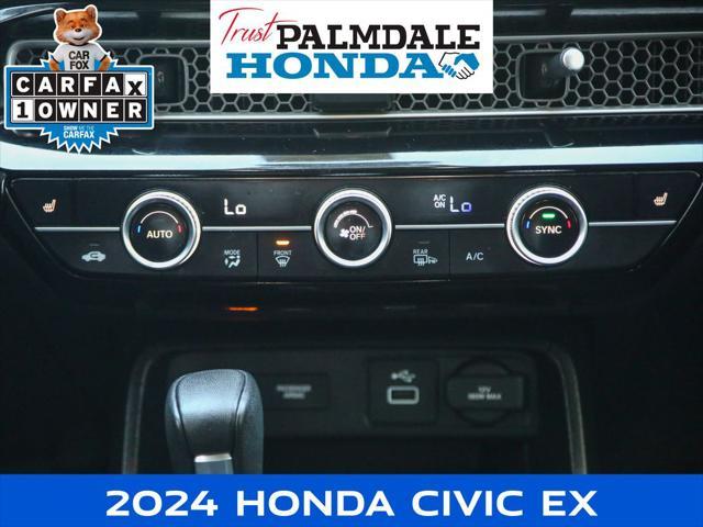used 2024 Honda Civic car, priced at $26,724