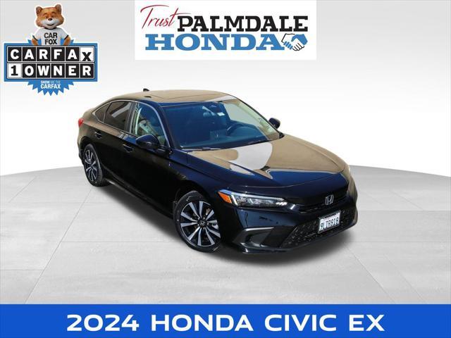 used 2024 Honda Civic car, priced at $26,724