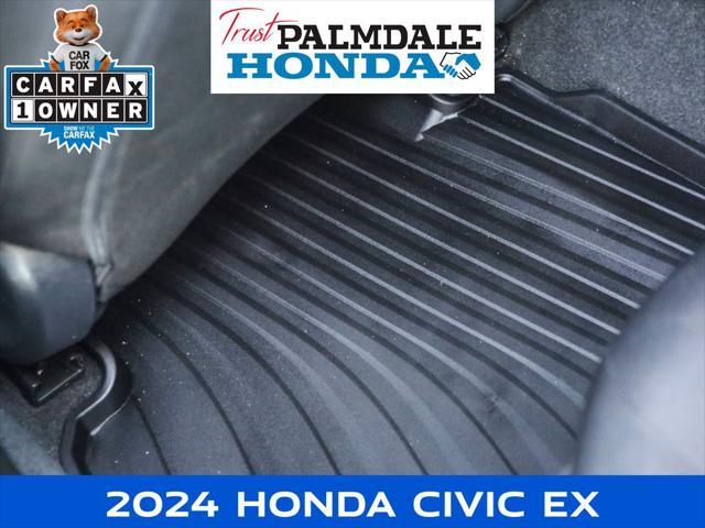used 2024 Honda Civic car, priced at $26,724