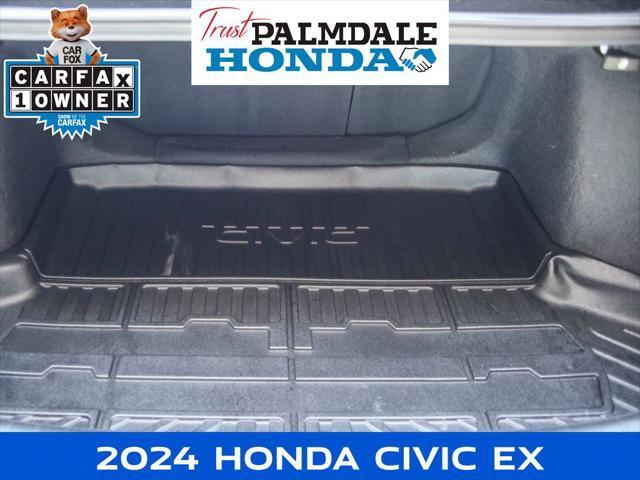 used 2024 Honda Civic car, priced at $26,724