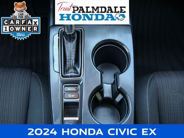 used 2024 Honda Civic car, priced at $26,724