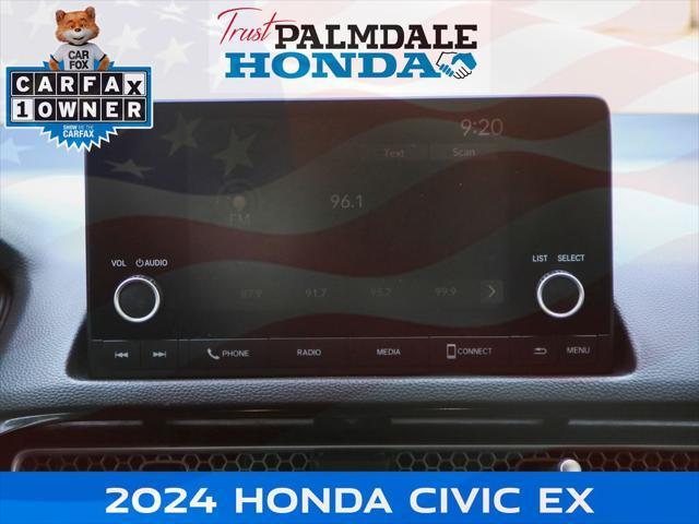 used 2024 Honda Civic car, priced at $27,291
