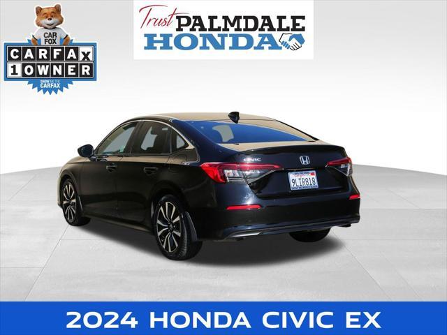 used 2024 Honda Civic car, priced at $26,724
