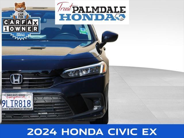 used 2024 Honda Civic car, priced at $26,724