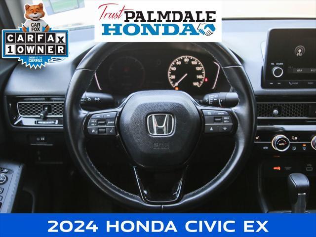 used 2024 Honda Civic car, priced at $26,724