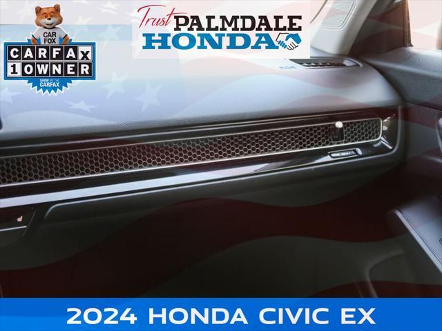 used 2024 Honda Civic car, priced at $27,291