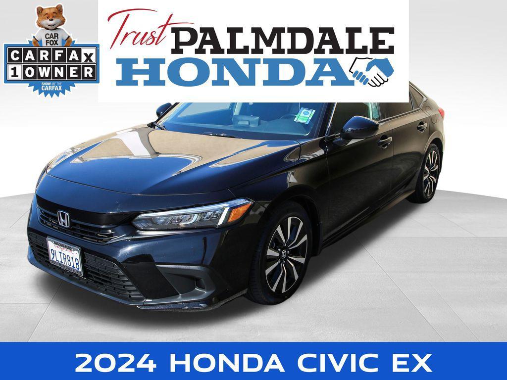 used 2024 Honda Civic car, priced at $23,891