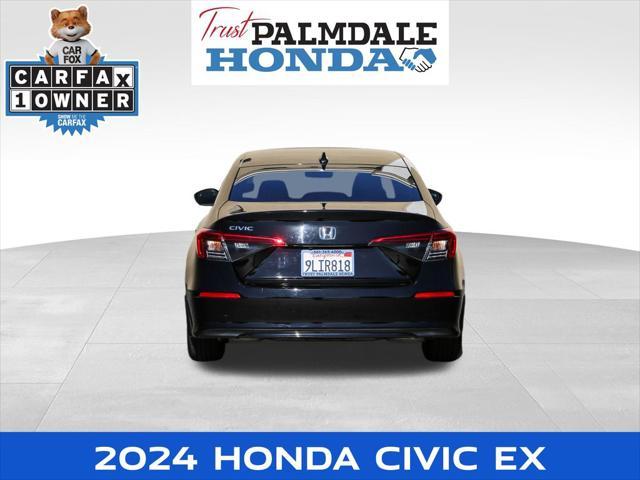 used 2024 Honda Civic car, priced at $26,724