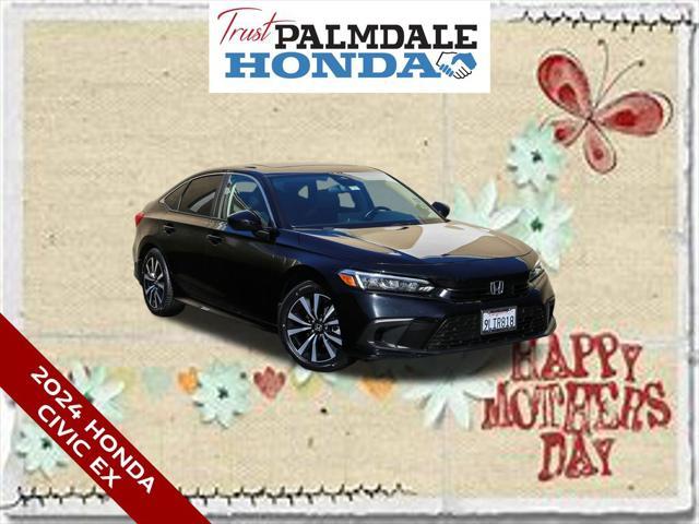 used 2024 Honda Civic car, priced at $27,291