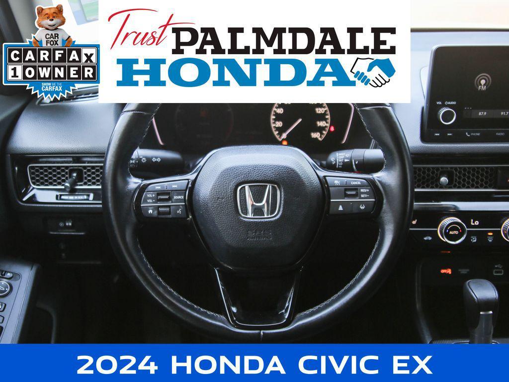 used 2024 Honda Civic car, priced at $23,891