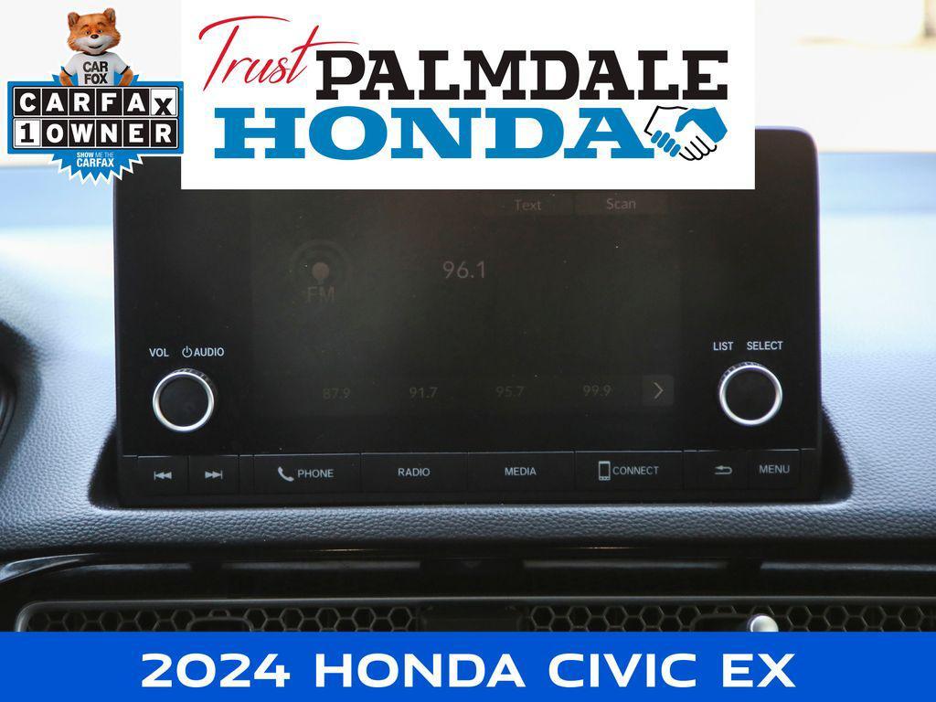 used 2024 Honda Civic car, priced at $23,891