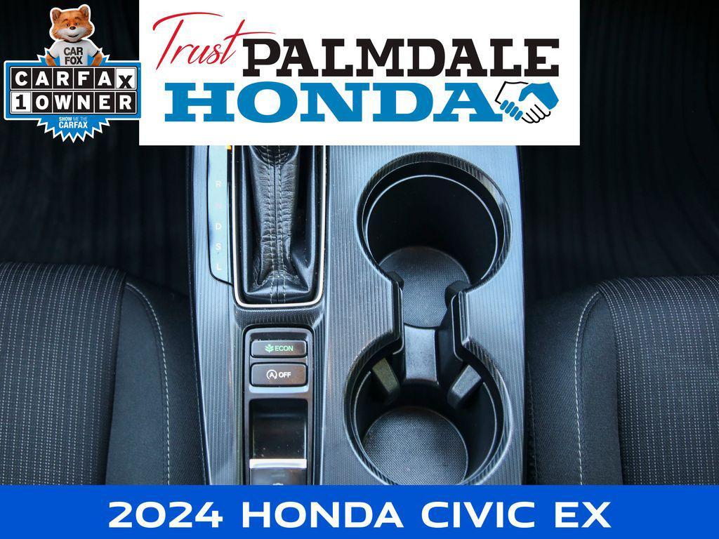 used 2024 Honda Civic car, priced at $23,891