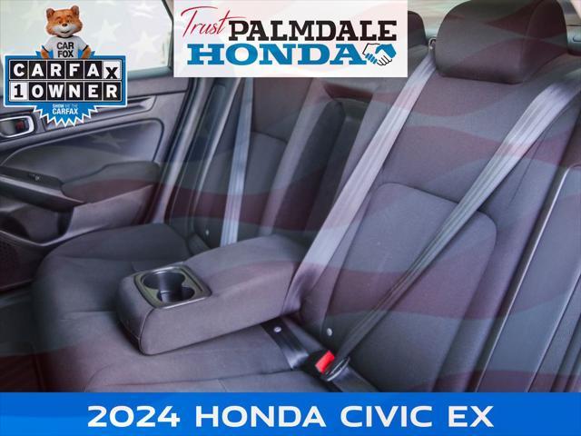 used 2024 Honda Civic car, priced at $27,291