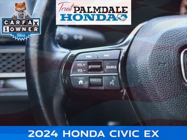 used 2024 Honda Civic car, priced at $27,291