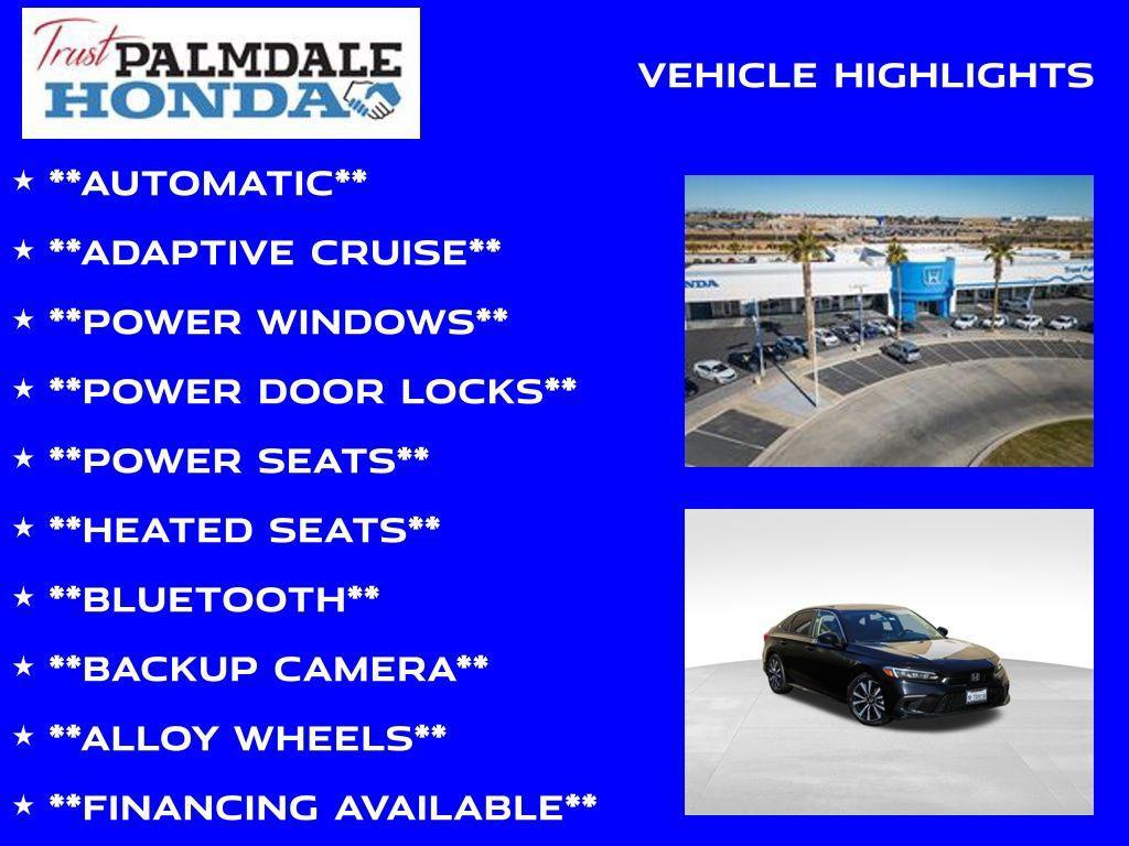 used 2024 Honda Civic car, priced at $24,287