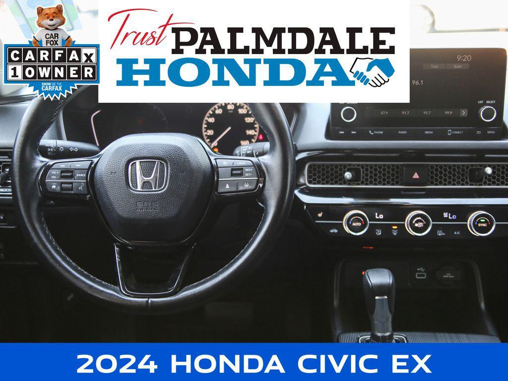 used 2024 Honda Civic car, priced at $23,891