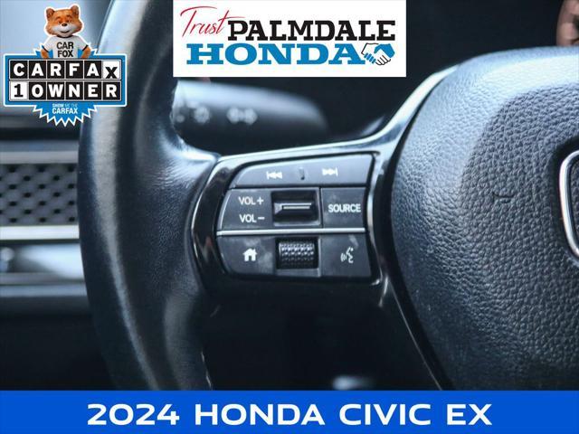 used 2024 Honda Civic car, priced at $26,724