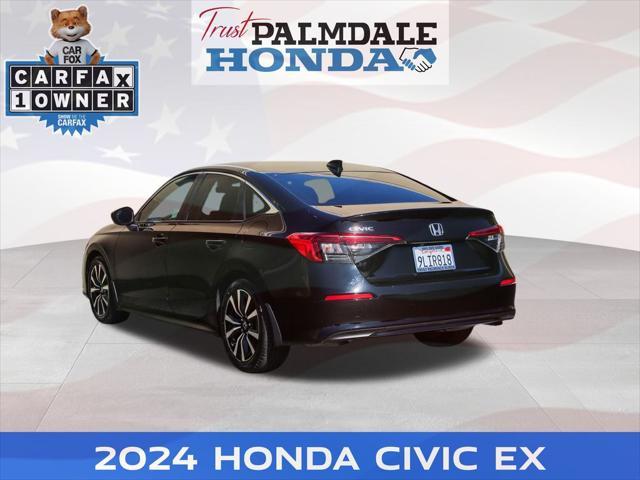 used 2024 Honda Civic car, priced at $27,291