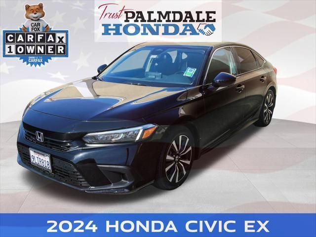used 2024 Honda Civic car, priced at $27,291