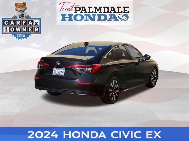 used 2024 Honda Civic car, priced at $27,291
