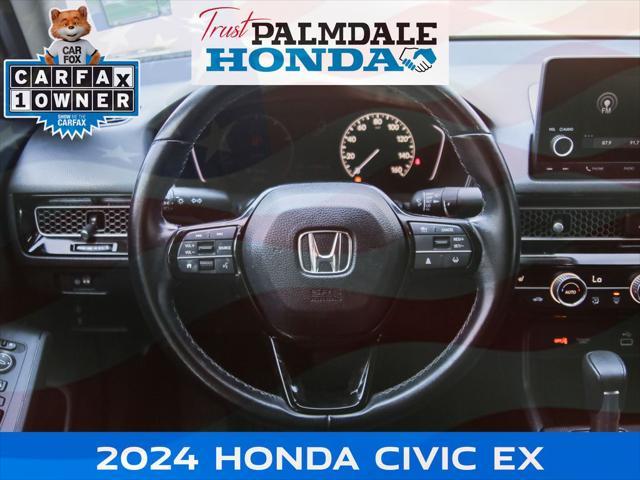 used 2024 Honda Civic car, priced at $27,291