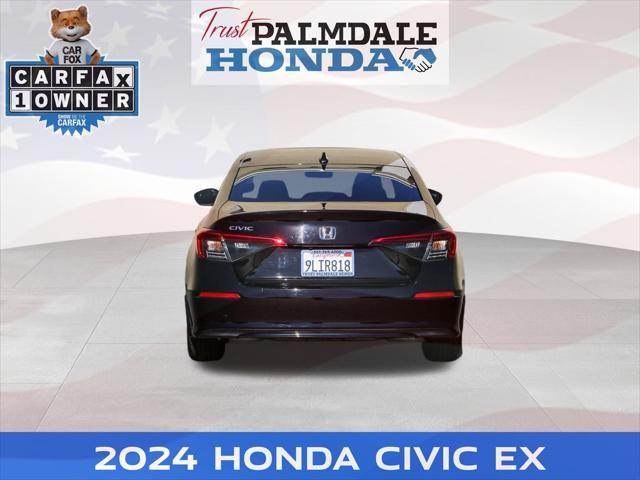 used 2024 Honda Civic car, priced at $27,291