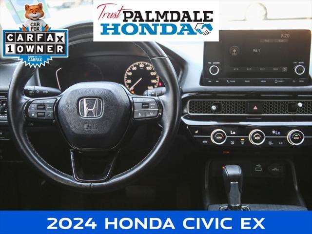 used 2024 Honda Civic car, priced at $26,724