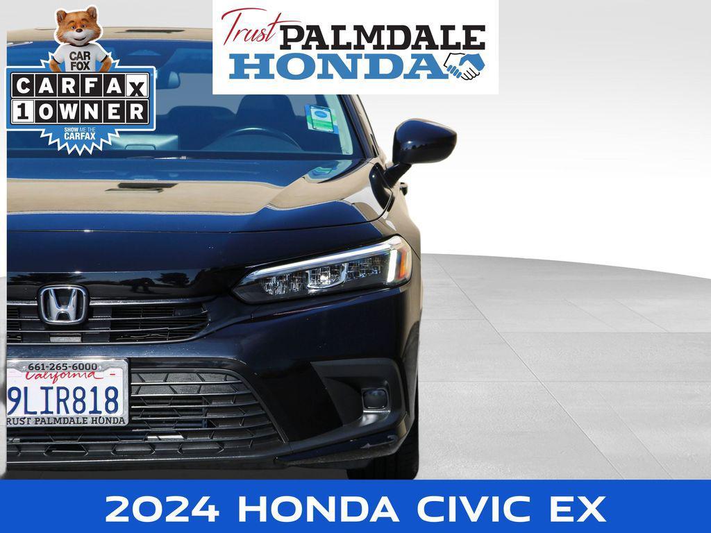 used 2024 Honda Civic car, priced at $24,287