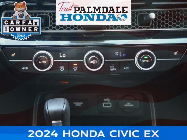 used 2024 Honda Civic car, priced at $27,291