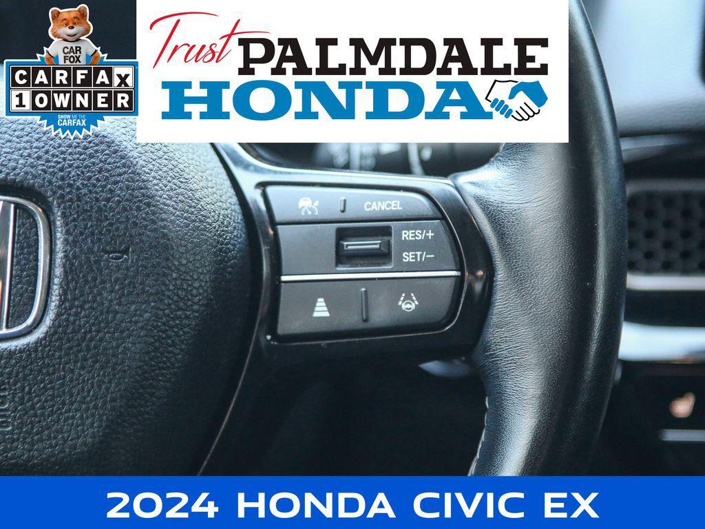 used 2024 Honda Civic car, priced at $23,891