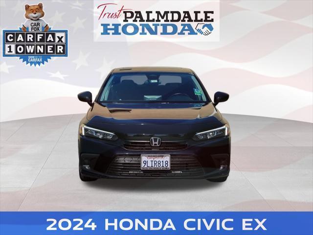 used 2024 Honda Civic car, priced at $27,291