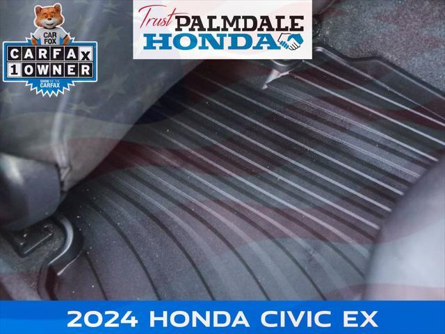 used 2024 Honda Civic car, priced at $27,291