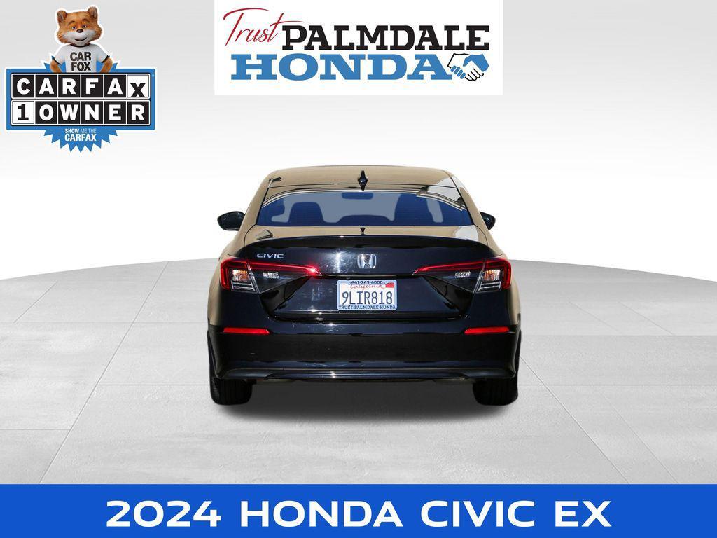 used 2024 Honda Civic car, priced at $24,287