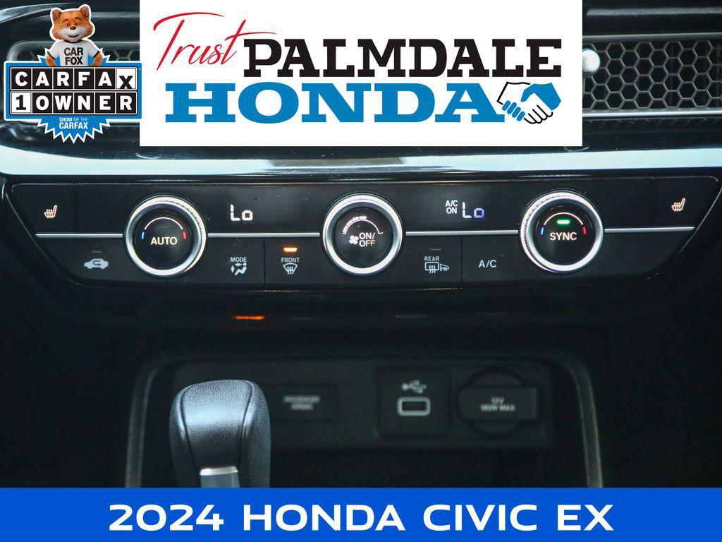 used 2024 Honda Civic car, priced at $23,891