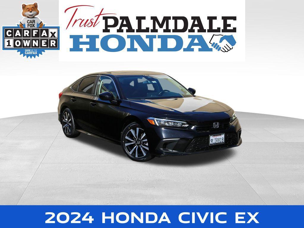 used 2024 Honda Civic car, priced at $23,891