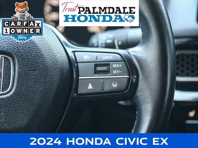 used 2024 Honda Civic car, priced at $26,724