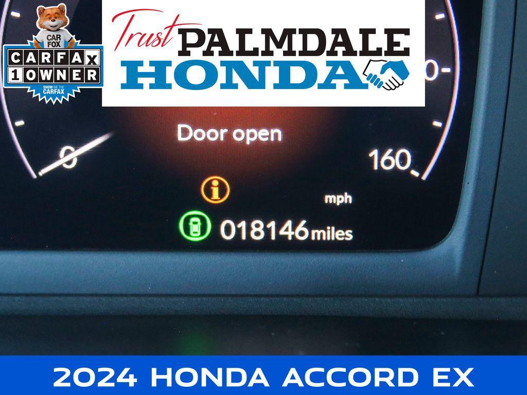 used 2024 Honda Accord car, priced at $25,135