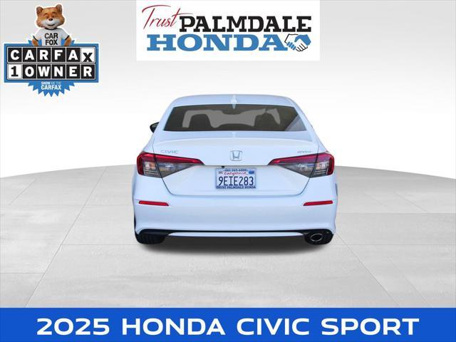 used 2025 Honda Civic car, priced at $25,991