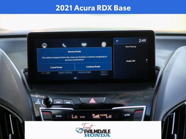 used 2021 Acura RDX car, priced at $28,516