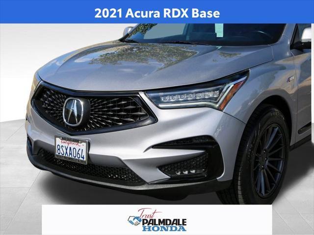 used 2021 Acura RDX car, priced at $28,516