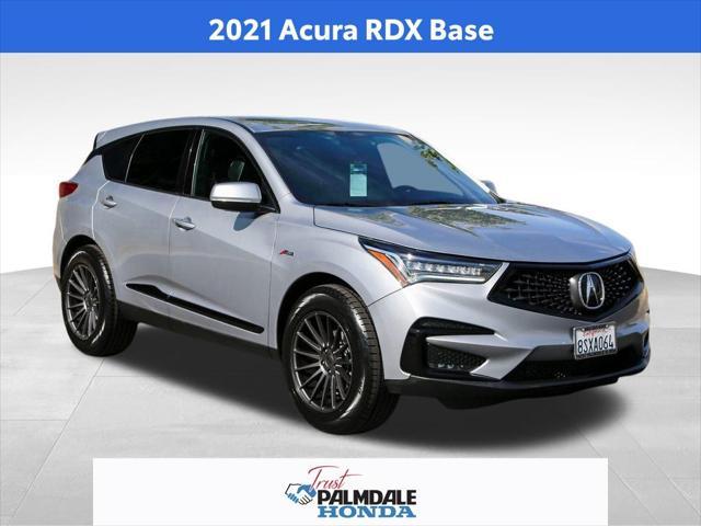 used 2021 Acura RDX car, priced at $28,516