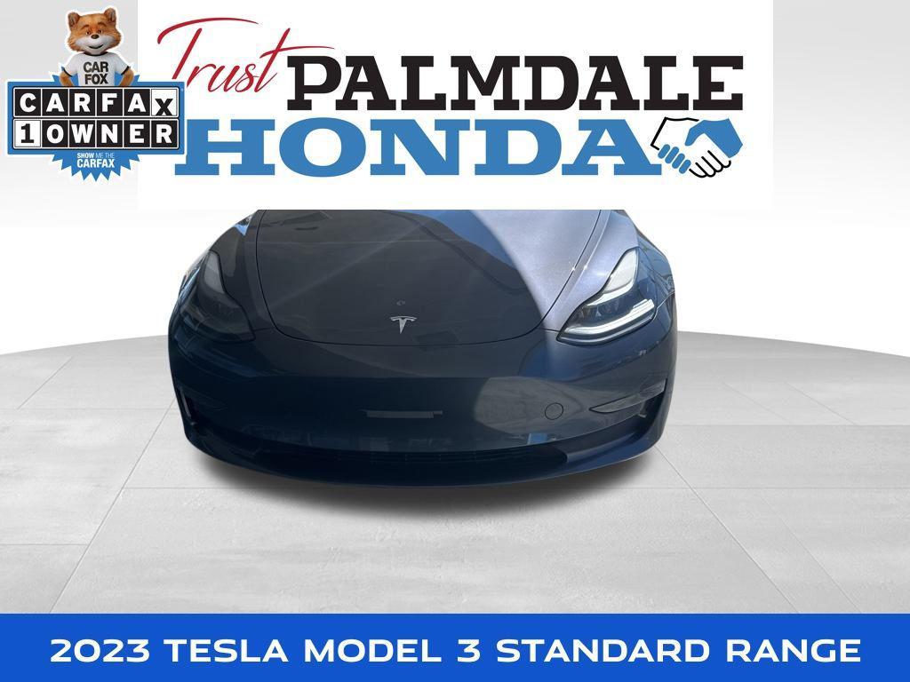 used 2023 Tesla Model 3 car, priced at $22,500