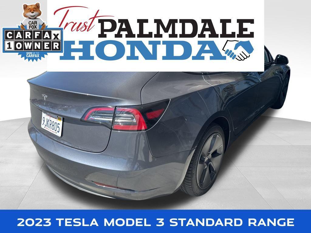 used 2023 Tesla Model 3 car, priced at $22,500